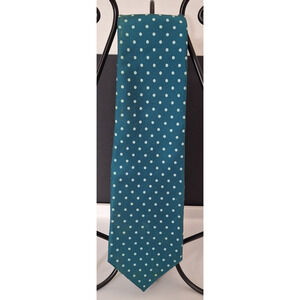 Bert Pulitzer Filene's 100% Silk Tie Made in USA Green Collector's Edition